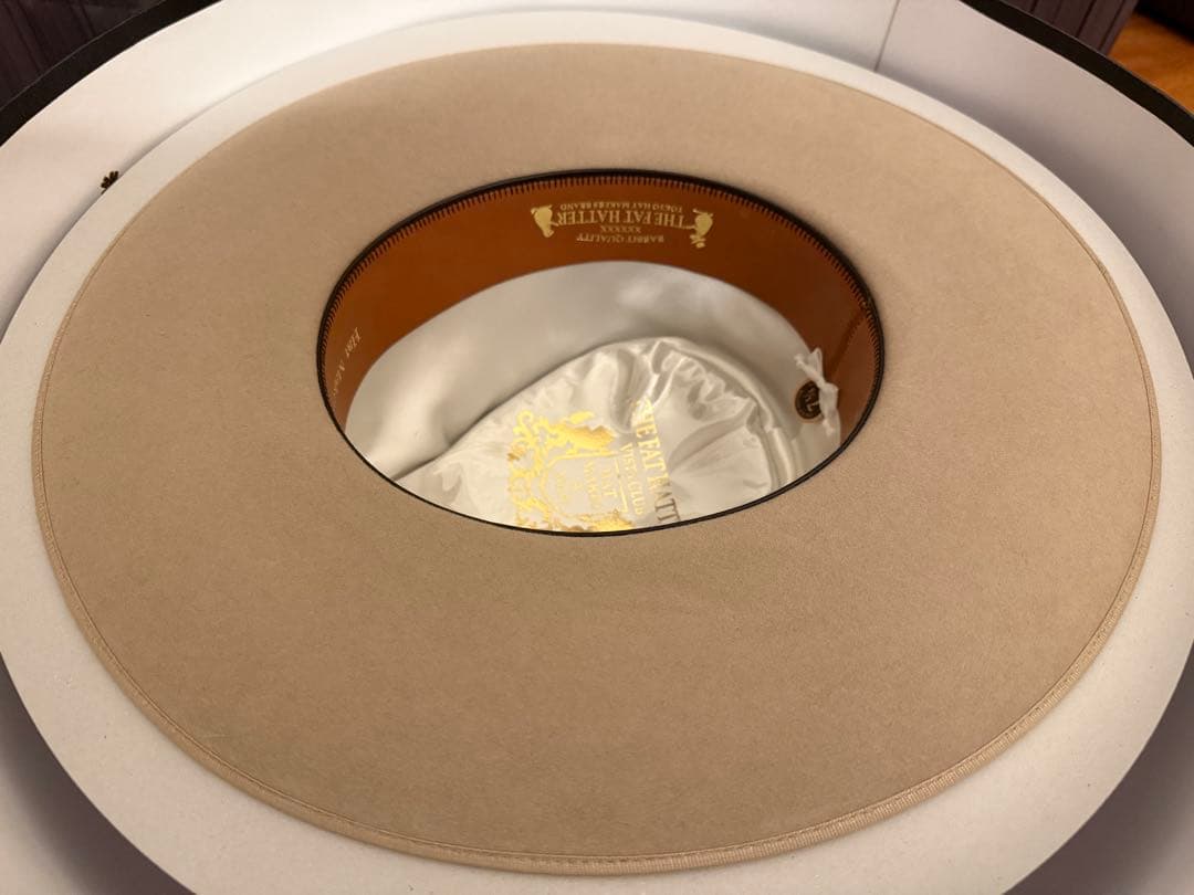 71rh71さん専用THE FAT HATTER CHEERS 58 ベージュ