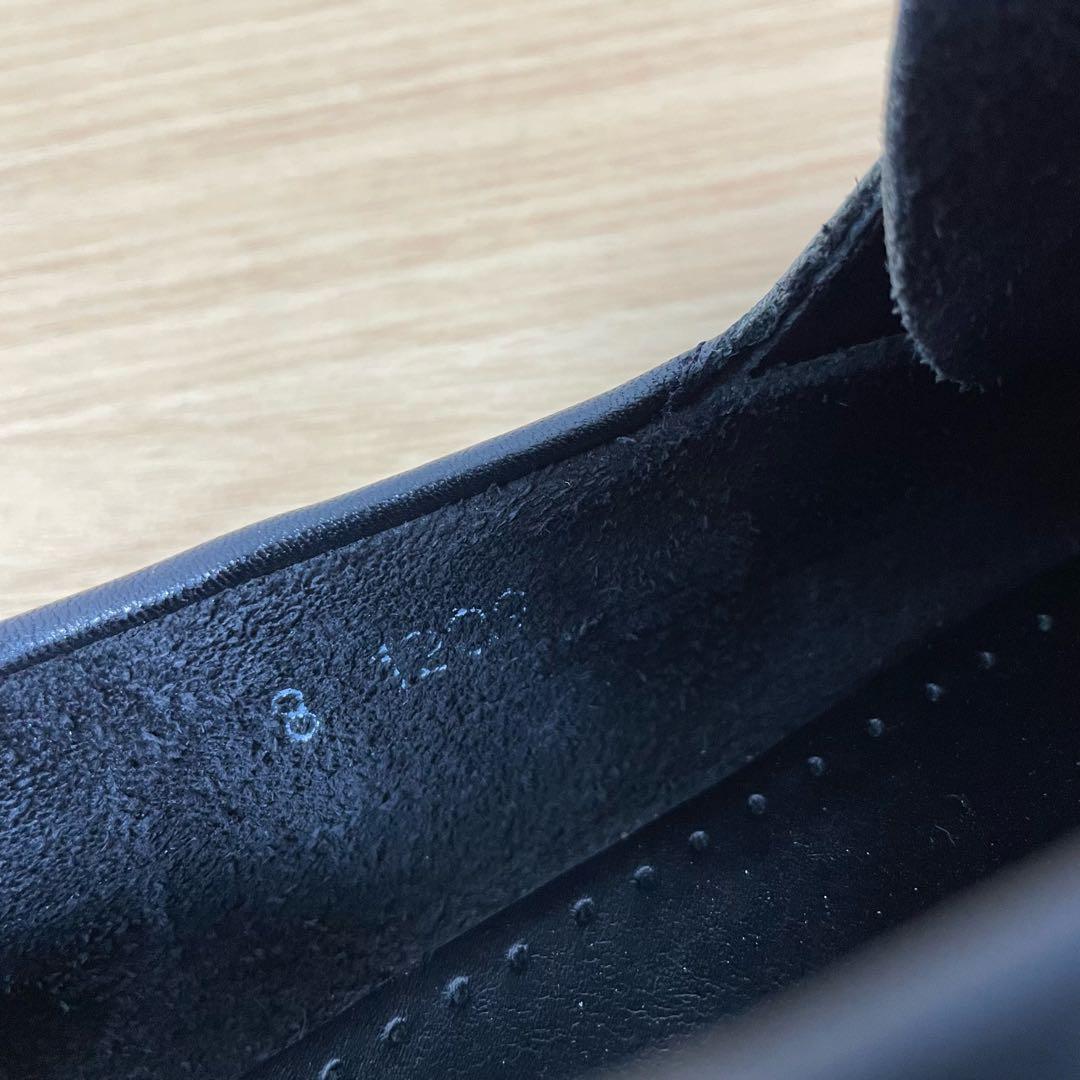 パラブーツ　バース　デッキシューズ　レザー　ブラック　8