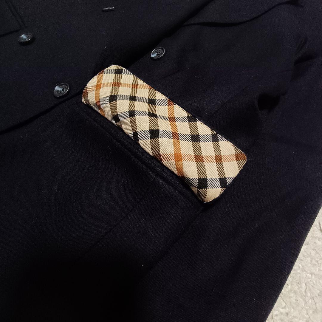 はゆあーと様用【DAKS】ウール・カシミヤ混 ジャケット ネイビー ブレザー