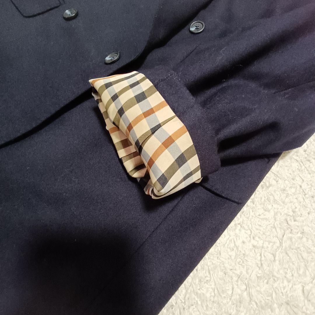 はゆあーと様用【DAKS】ウール・カシミヤ混 ジャケット ネイビー ブレザー