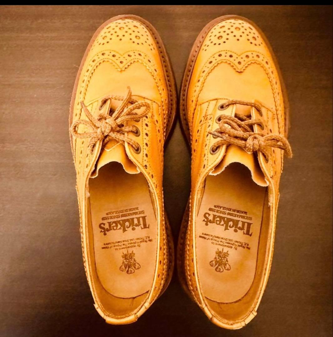 【美品】Tricker's M5633 バートン ACORN ANTIQUE