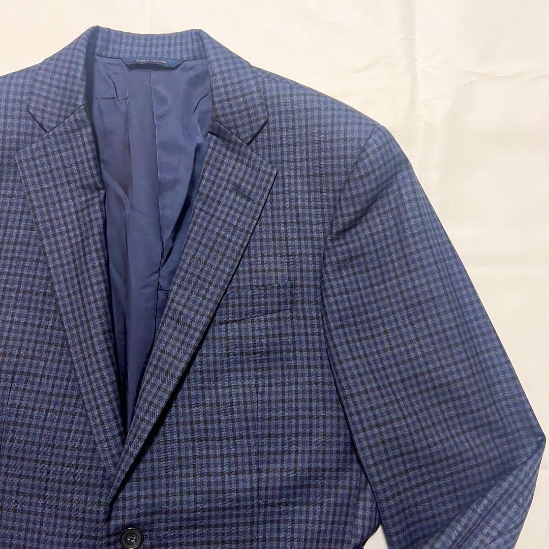 極美品✨ブルックスブラザーズ REGENT ジャケット 紺 チェック 高級生地