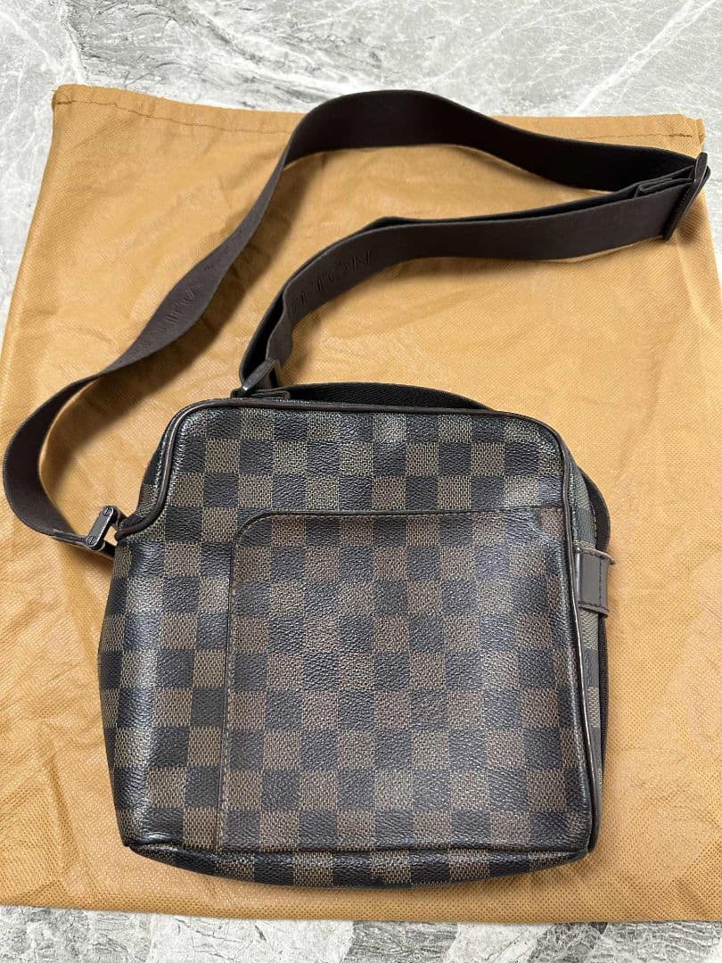 ハル☆　2ダミエエベヌオラフ ショルダーバッグ