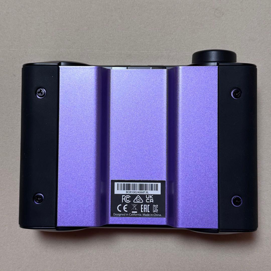 新品・未使用 APOGEE BOOM パープルオーディオインターフェイス