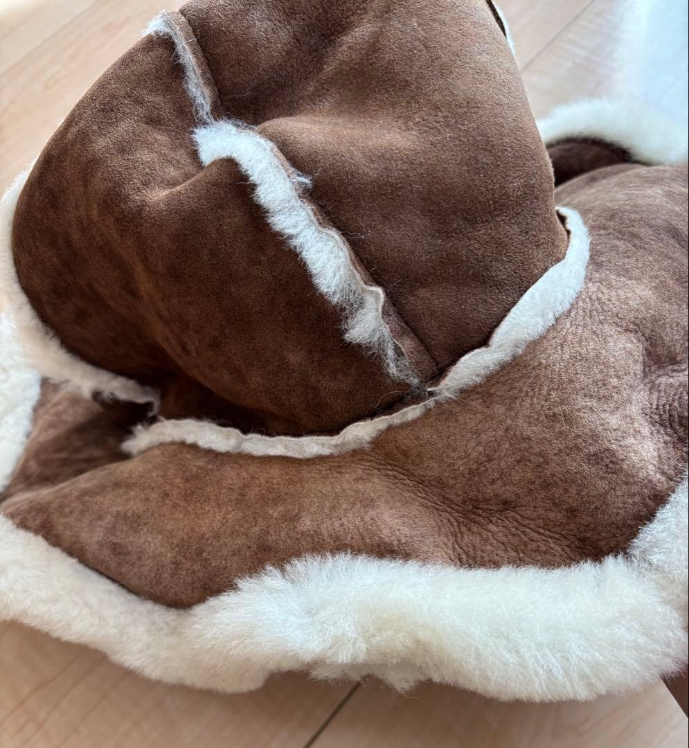 ナンバーナイン　ムートンハット　色褪せあり