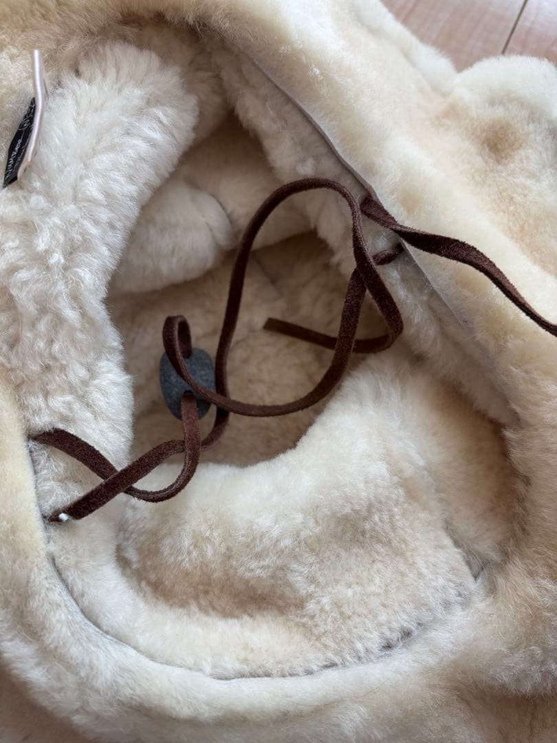 ナンバーナイン　ムートンハット　色褪せあり