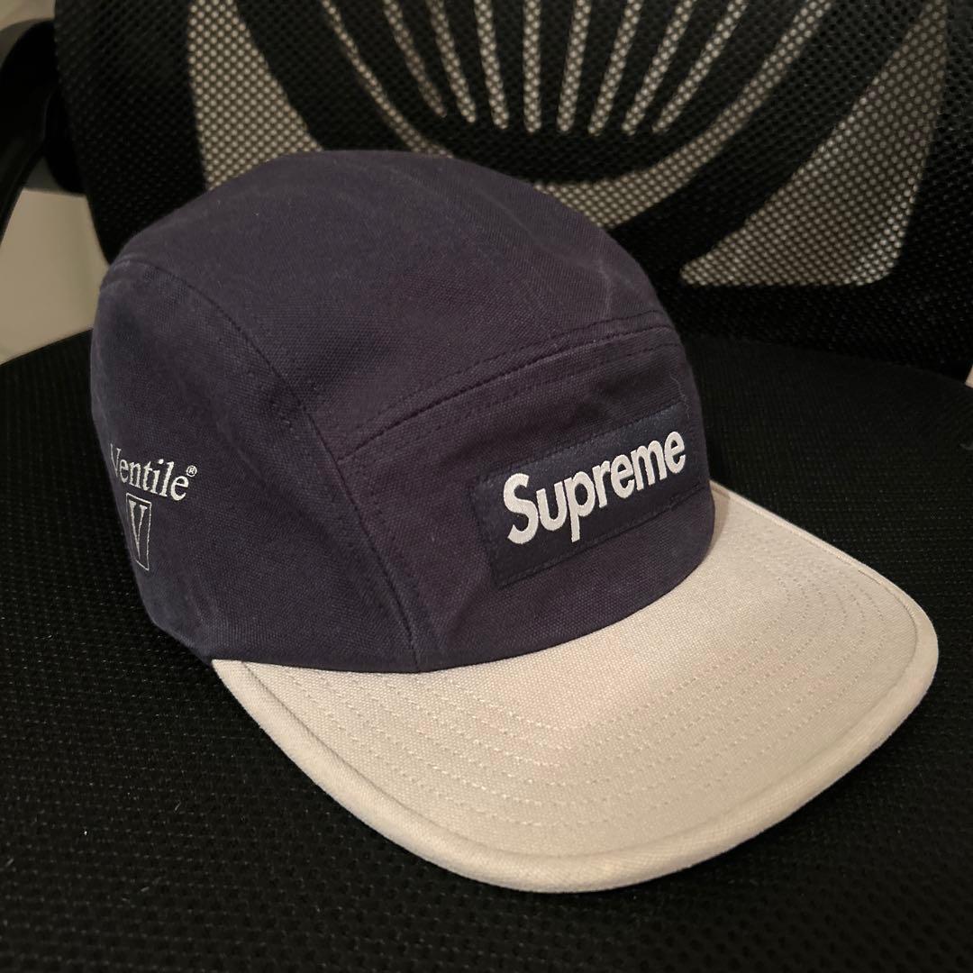 Ⓜ*️様 Supreme Ventile® キャップ ネイビー/ホワイト