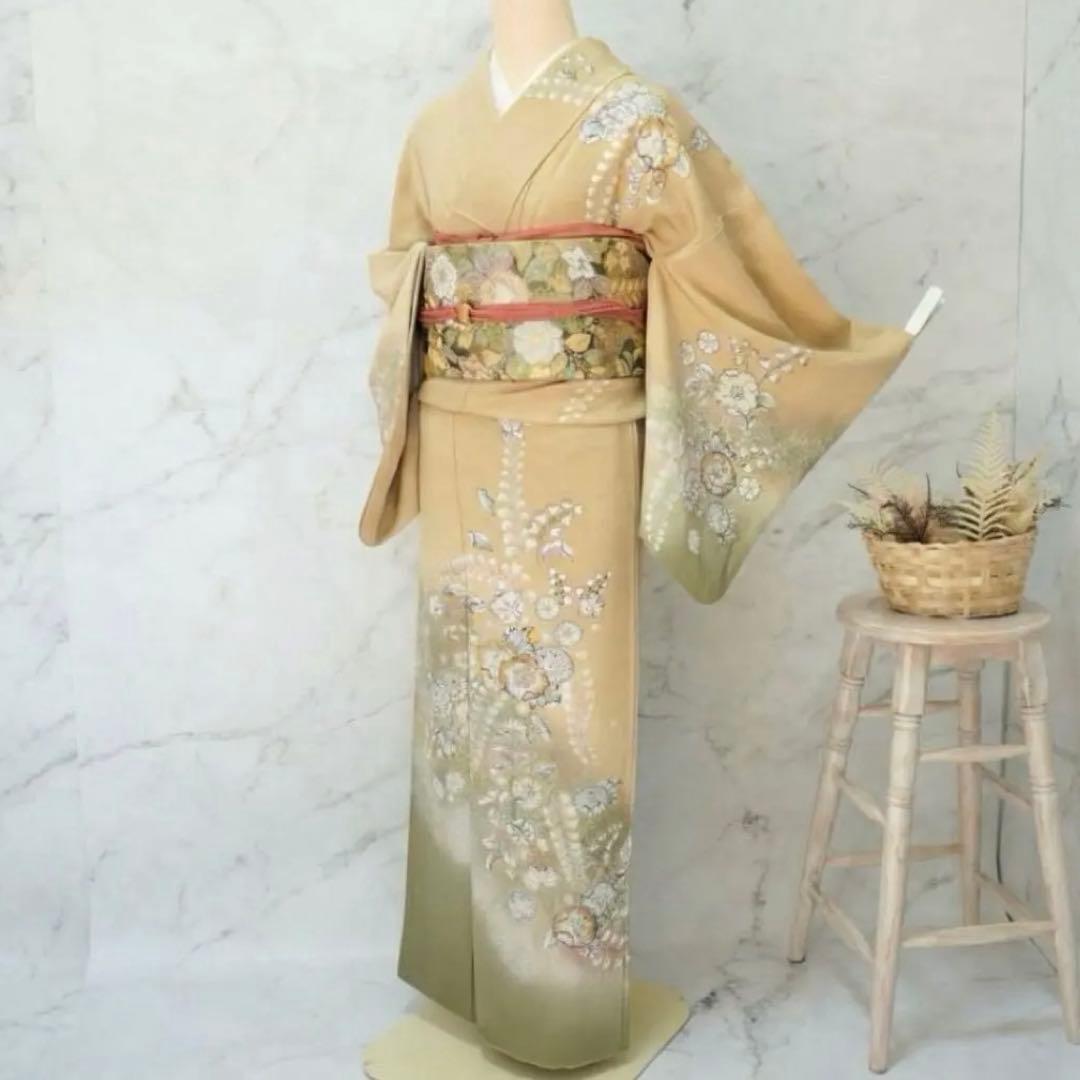 訪問着 フルセットa460F 辻が花　卒業式　入学式　お宮参り　結婚式　七五三