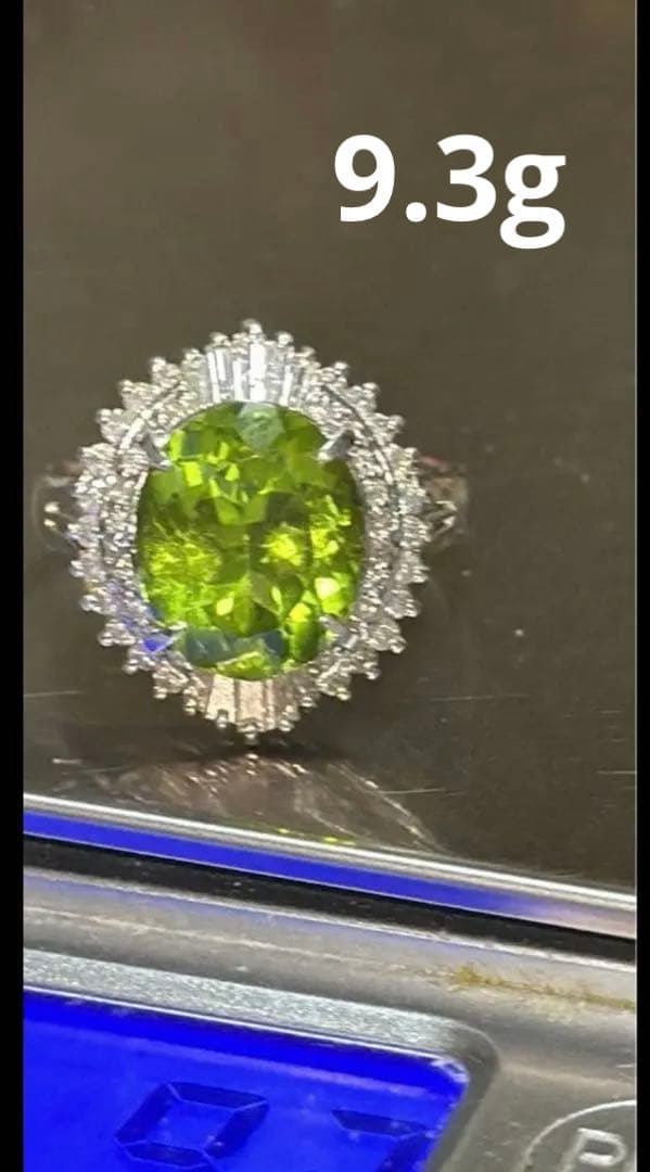 Syota44専用渦巻きペンダントと緑色ストーンリングセット