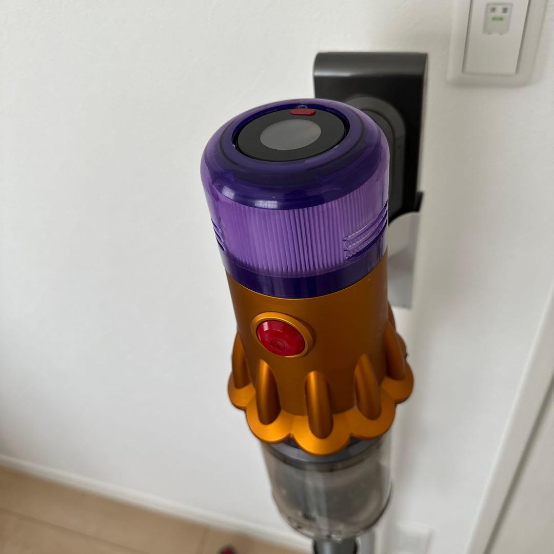 ダイソンV12 detect slimセットコードレス掃除機 紫と金