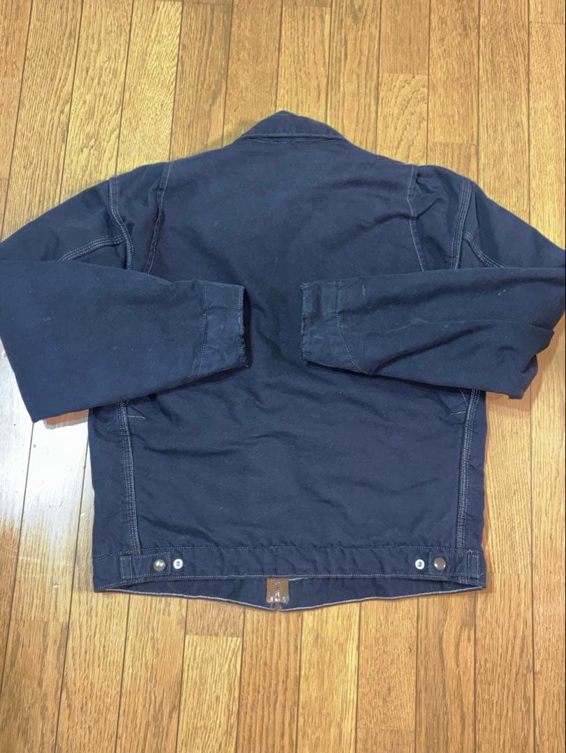 carhartt デトロイトジャケット　j146 WET 黒染め　ブラック