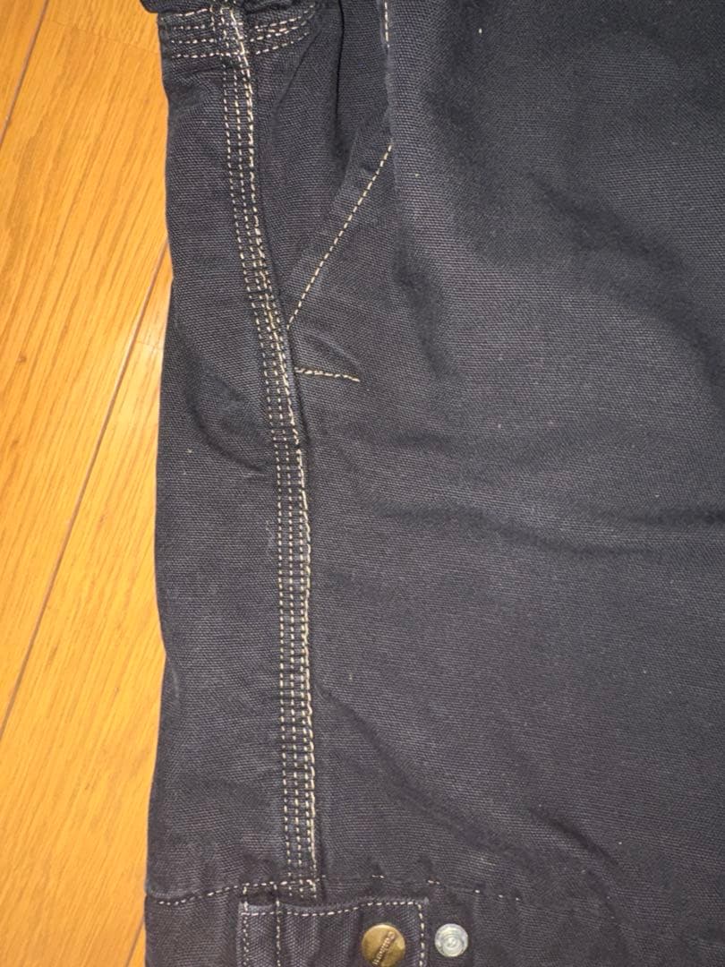 carhartt デトロイトジャケット　j146 WET 黒染め　ブラック