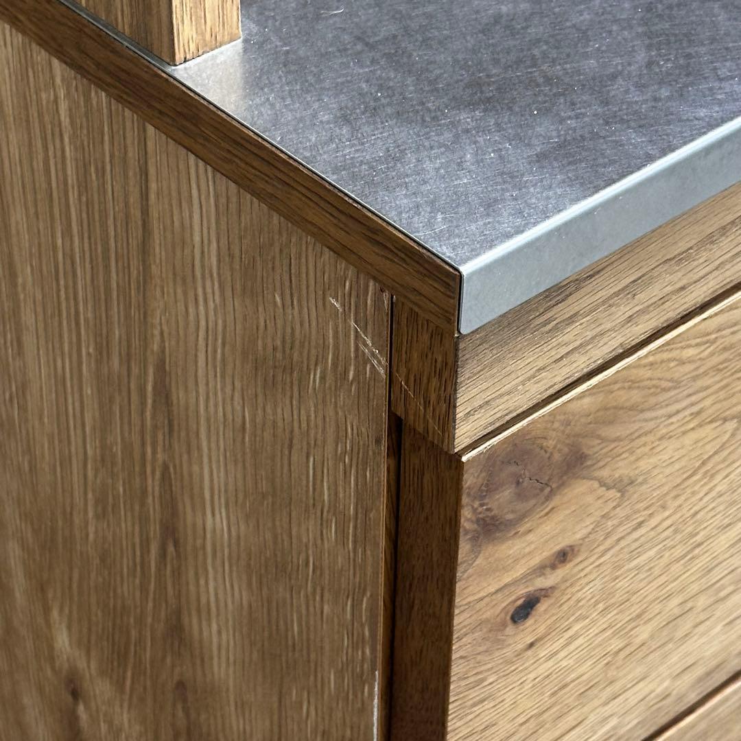 ∞わらしべunico 食器棚 ADDAY アディ キッチンボード W820