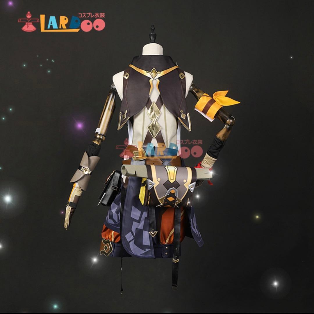 LARDOO コスプレ 衣装 原神 ベネット xs