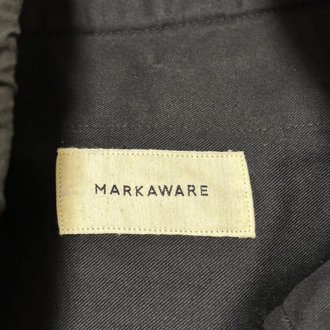 MARKAWARE マーカウェア FRONT PLEATS PEG TOP 1