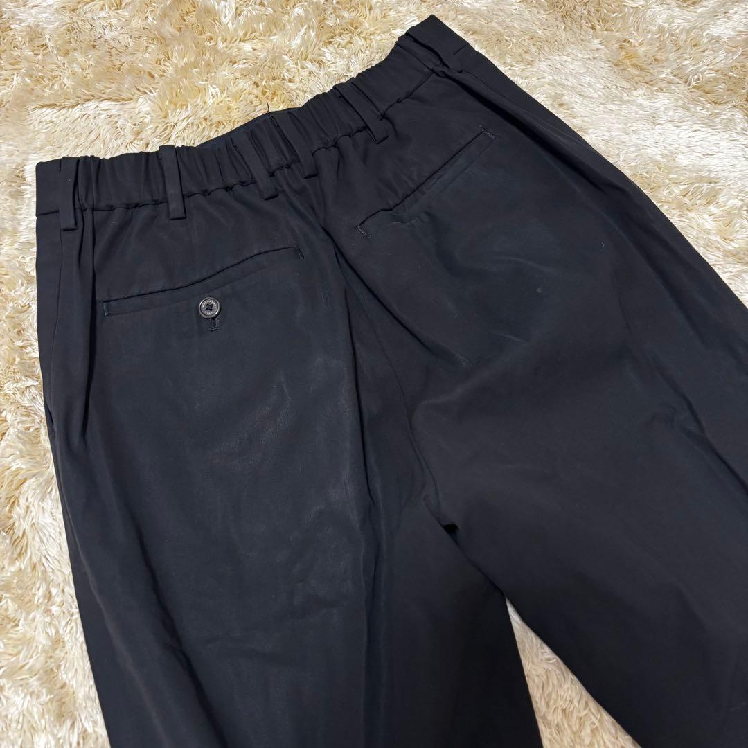 MARKAWARE マーカウェア FRONT PLEATS PEG TOP 1