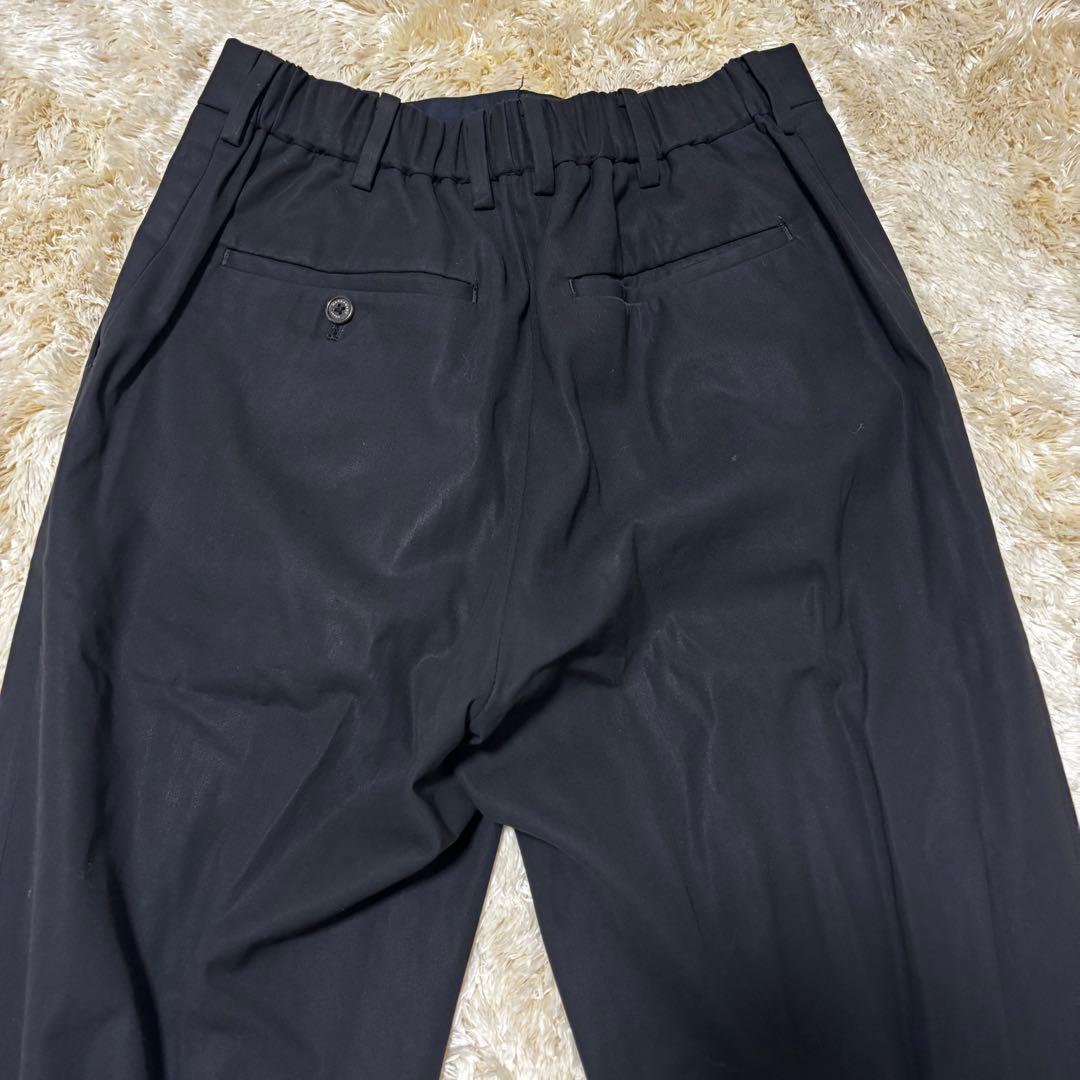 MARKAWARE マーカウェア FRONT PLEATS PEG TOP 1