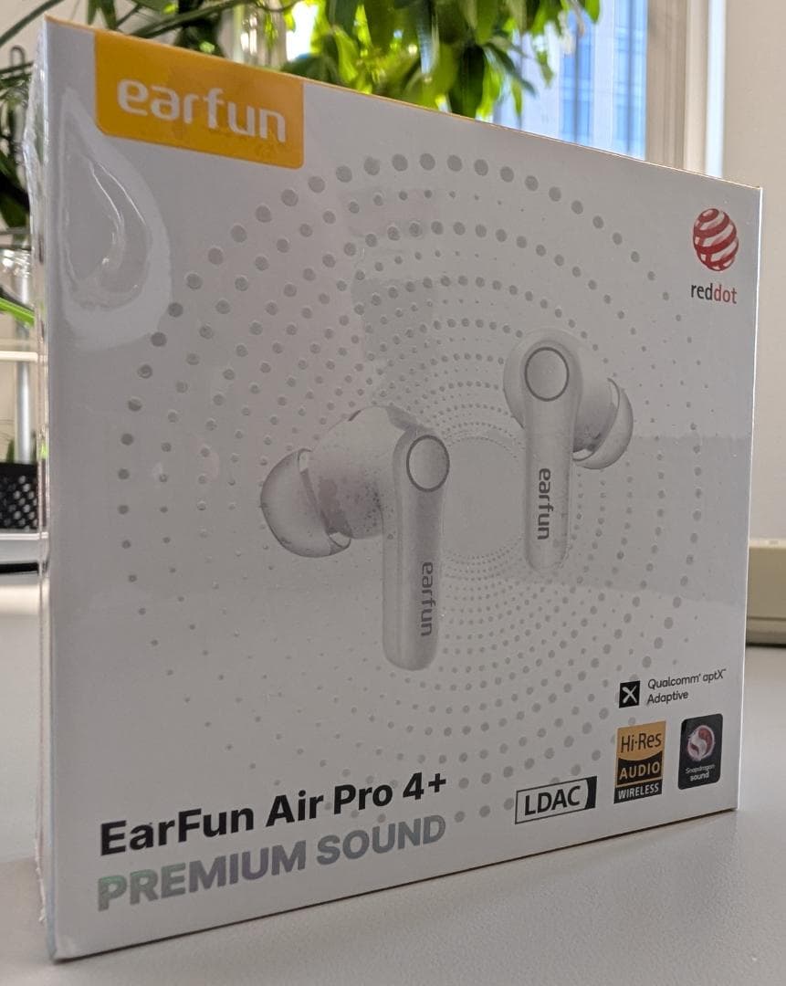 【新品・未開梱】EarFun Air Pro 4i+ワイヤレスイヤホン ホワイト