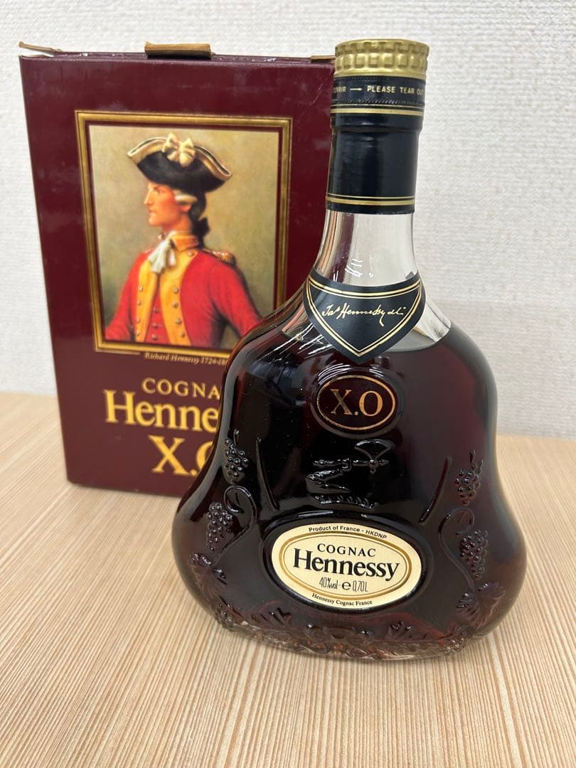 Hennessy X.O. コニャック 700ml 箱入り　未開封品