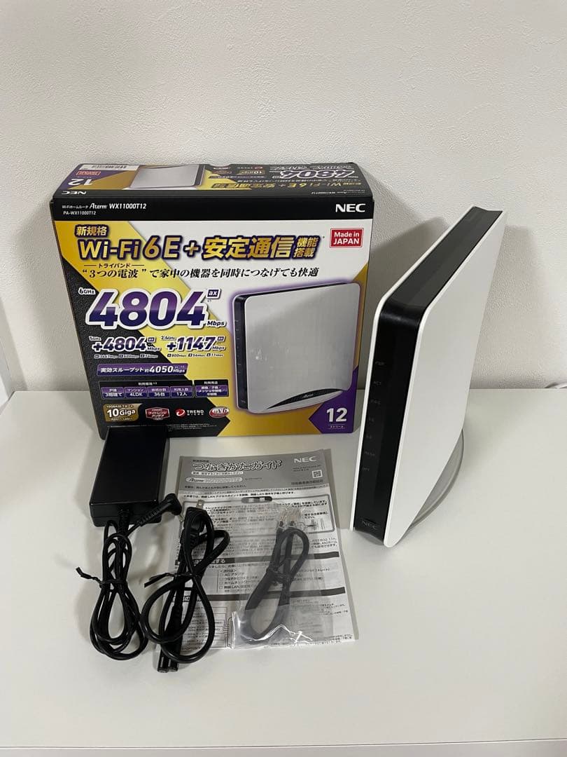 NEC Wi-Fiルーター WX11000T12