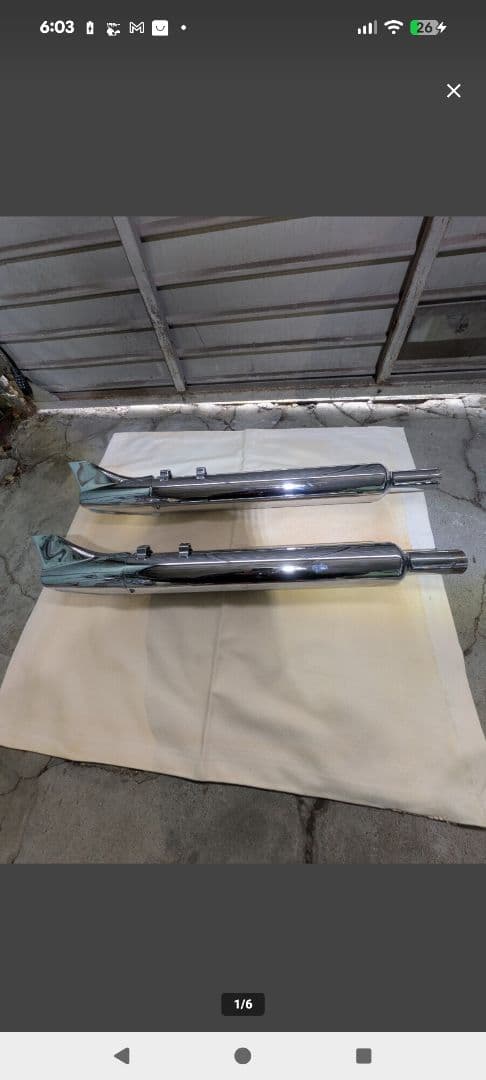 KERKERフィッシュテールマフラー廃盤