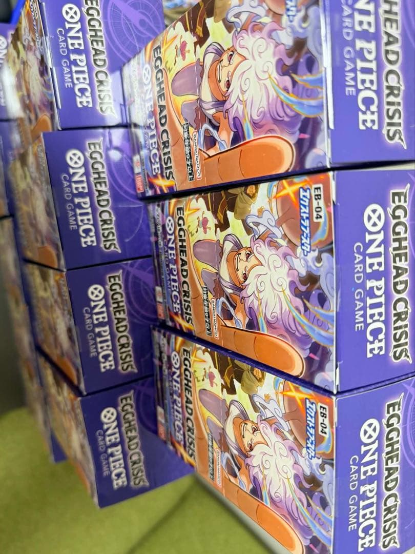 ワンピースカードゲーム　エッグヘッドクライシス　10ボックス未開封テープ付き