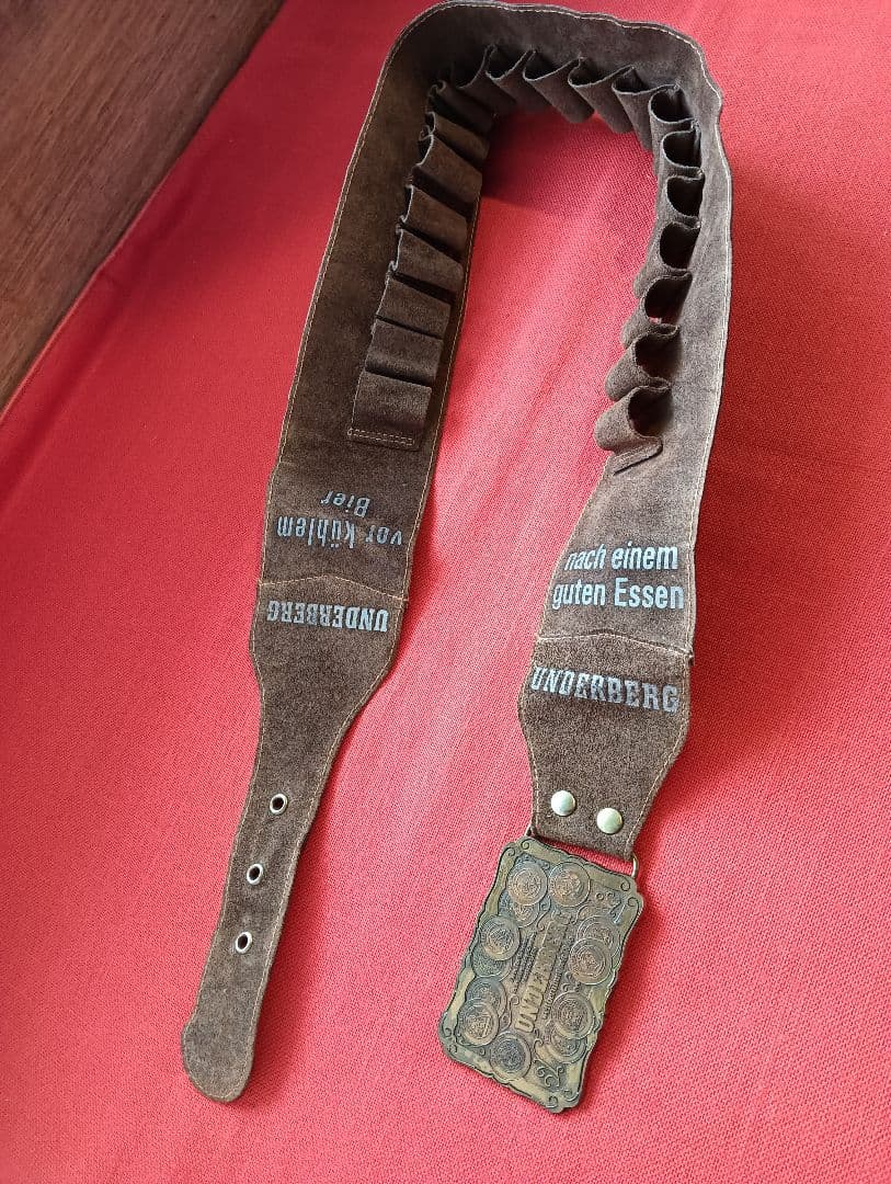 ドイツ　ウンダーベルグ12本 ＆ガンベルト