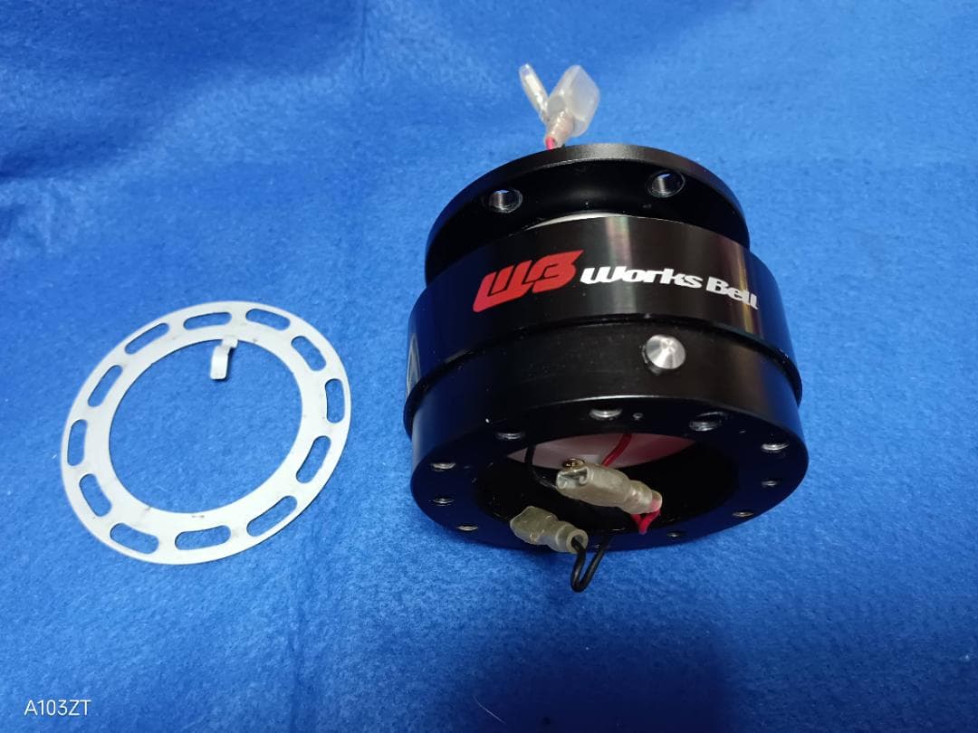 Works Bell★ワークスベル クイックリリース　ブラック　ステアリングボス