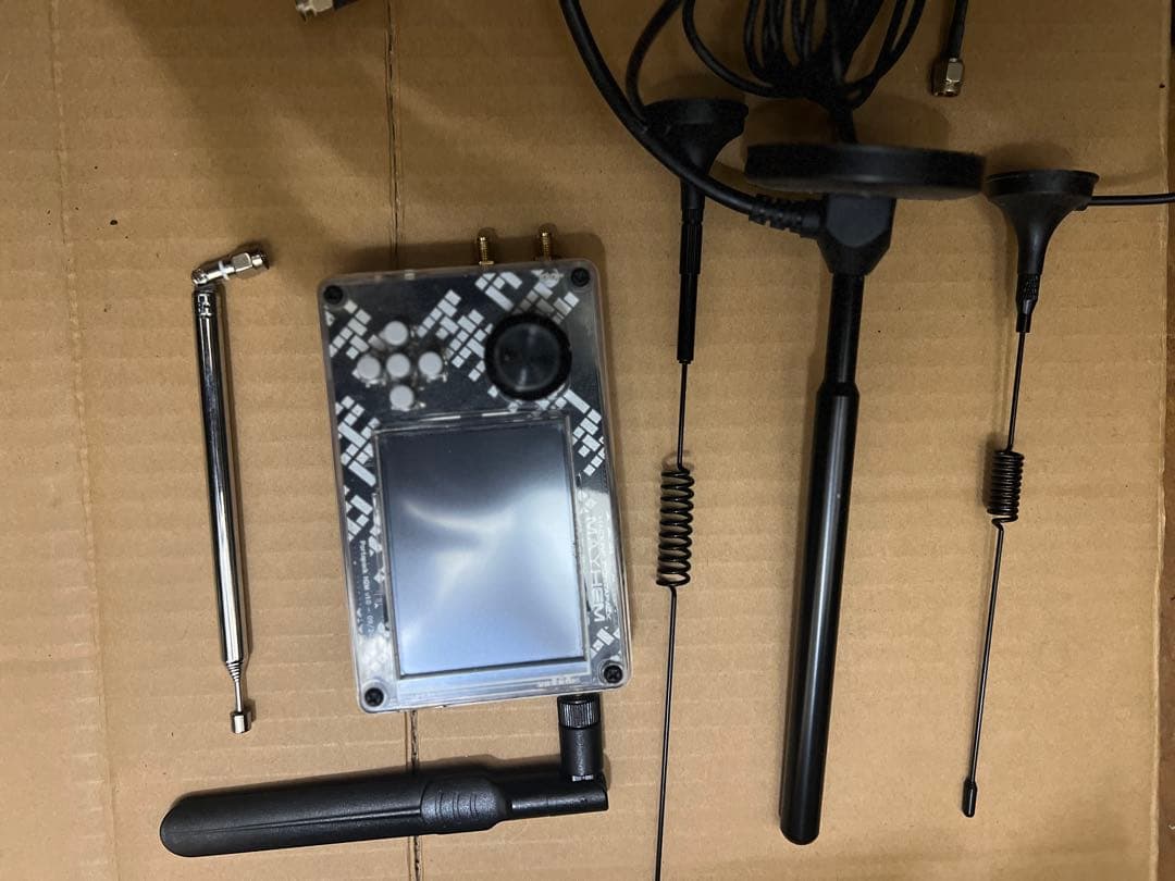 HACK RF MAYHEM 信号受信機 カラー液晶