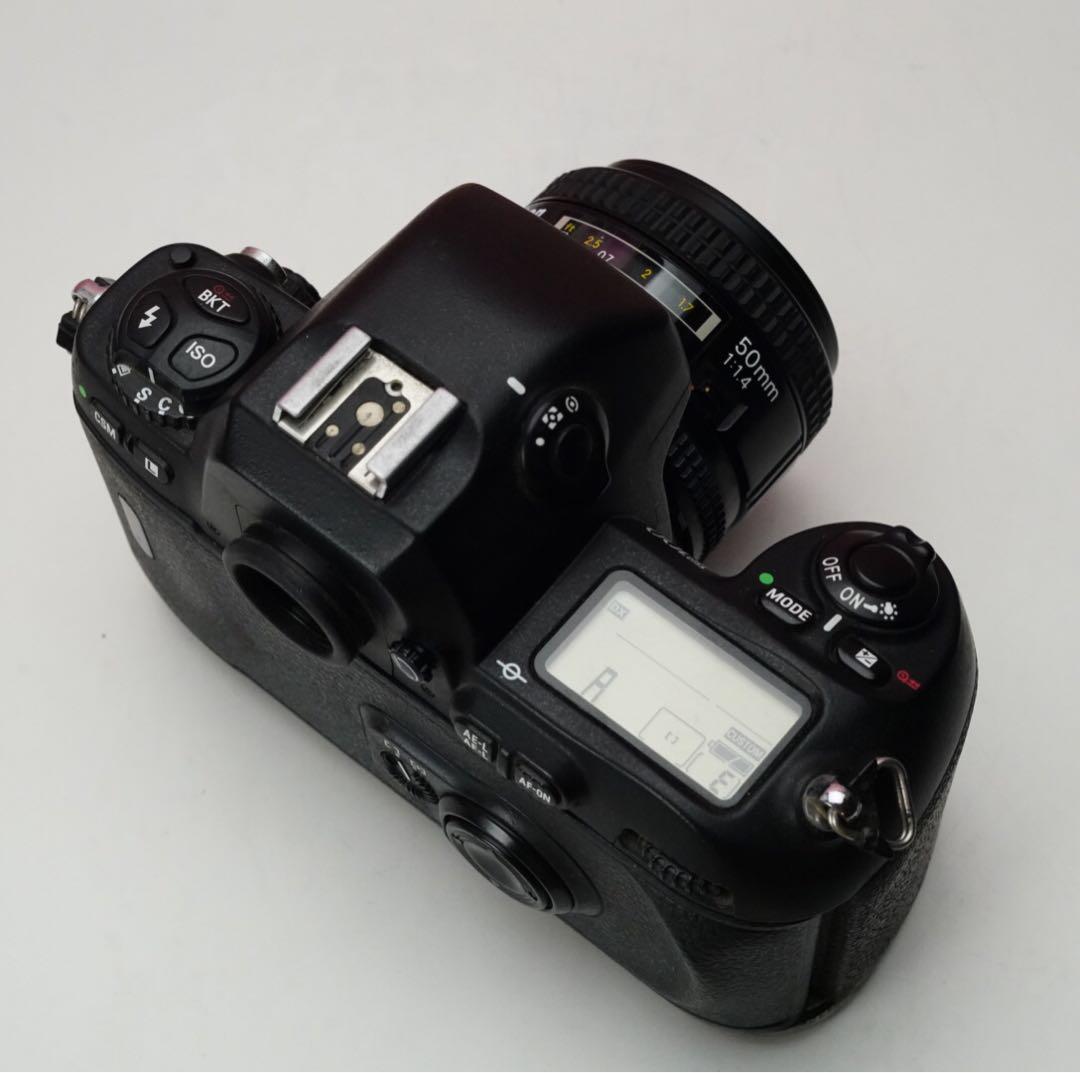 一推しフィルムニコン❤️F100 単焦点50mm1.4付❤️高性能フィルムカメラ