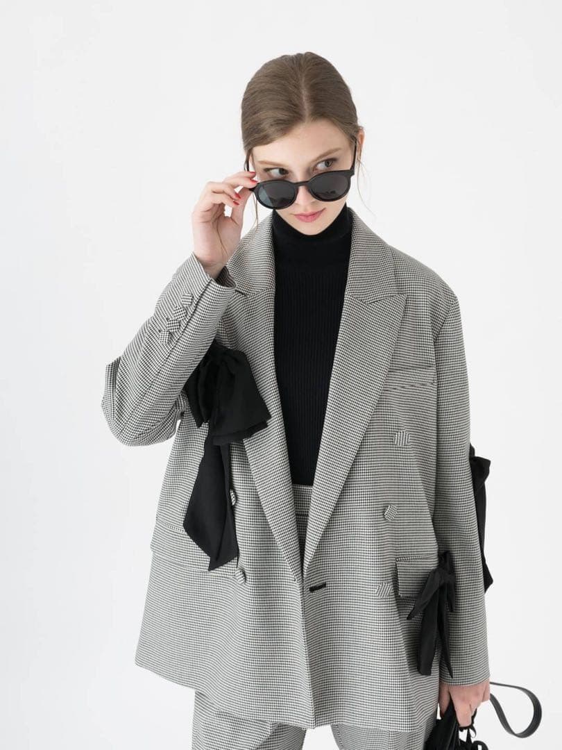 ツルバイマリコオイカワ　Kalra リボンジャケット