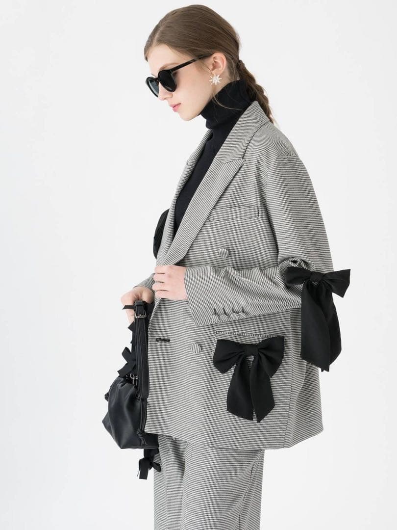 ツルバイマリコオイカワ　Kalra リボンジャケット