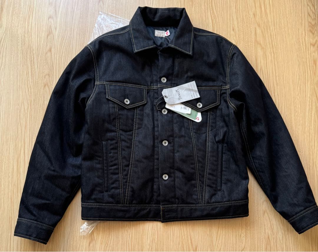【YANUK】未使用24AW パデッドジーンジャケット　Sサイズ