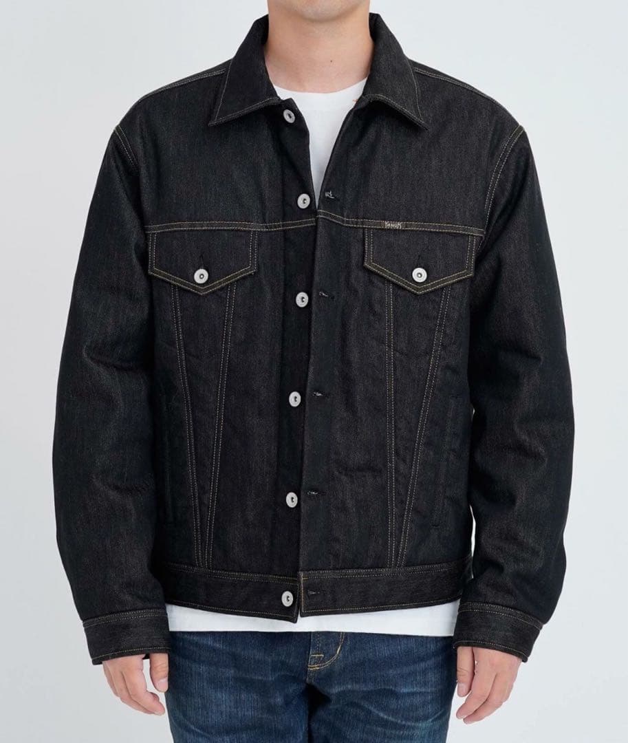 【YANUK】未使用24AW パデッドジーンジャケット　Sサイズ