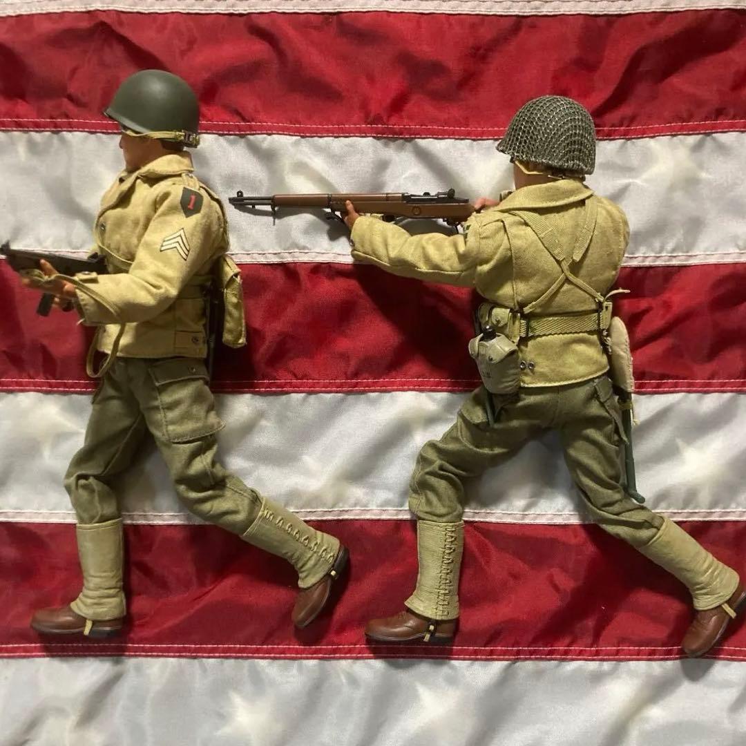 ドラゴンモデルズ1/6アメリカ陸軍歩兵師団デイヴ軍曹&スコット二等兵2体セット