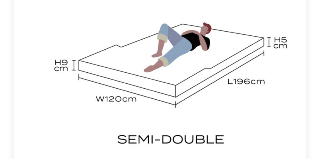 ブレインスリープ マットレス フロート セミダブル