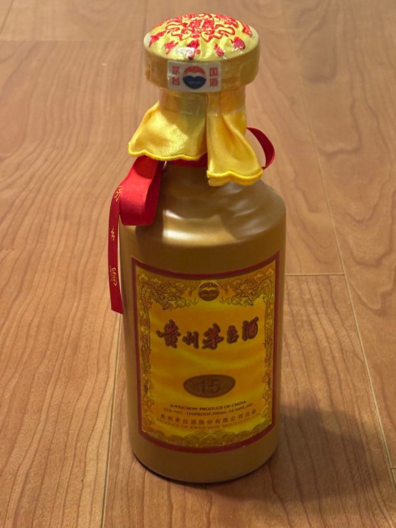 貴重品　2012年　貴州茅台酒 15年 500ml 53度 マオタイ　箱なし