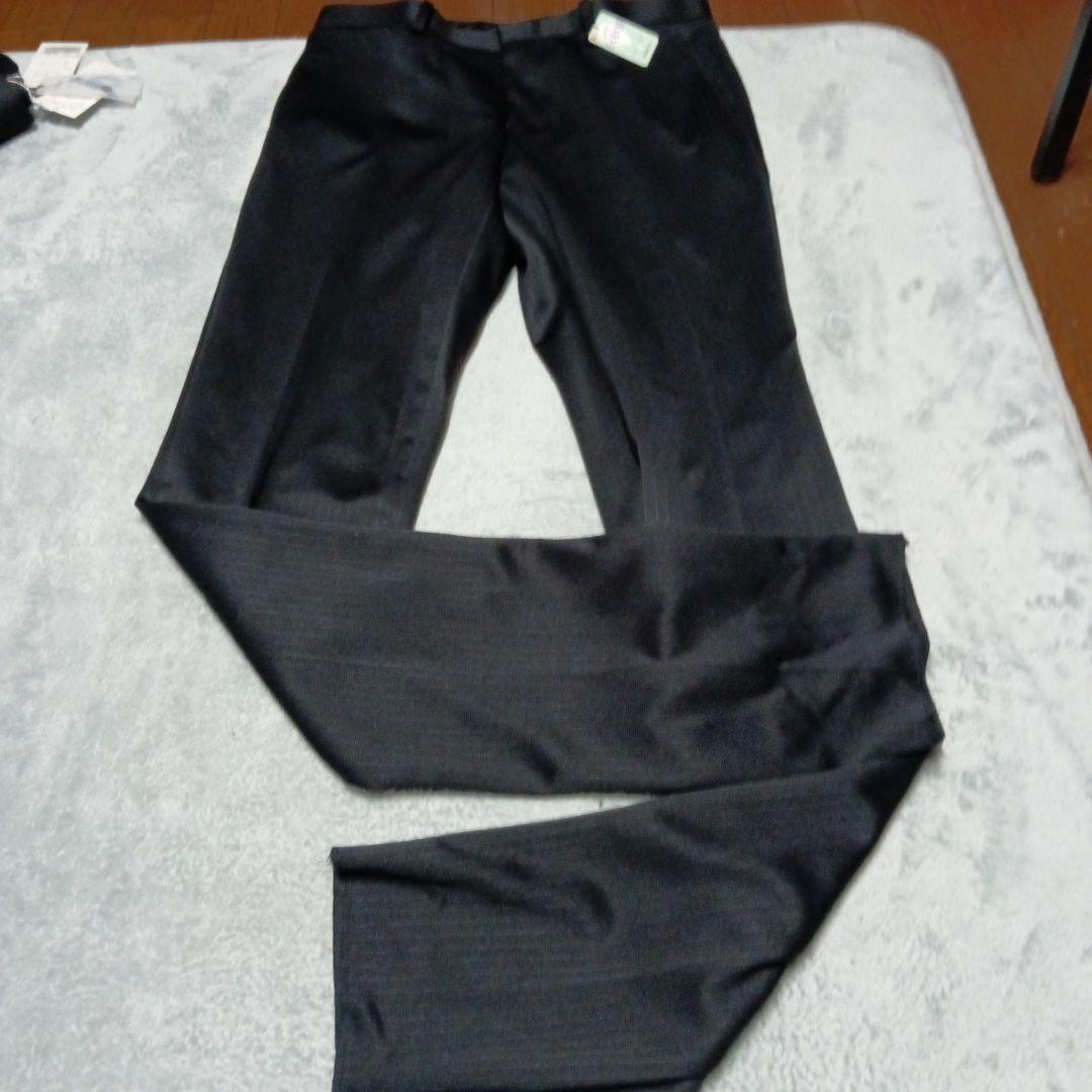 【新品未使用】P.S.FA定価3.73万円！ブラックストライプビジネススーツY6