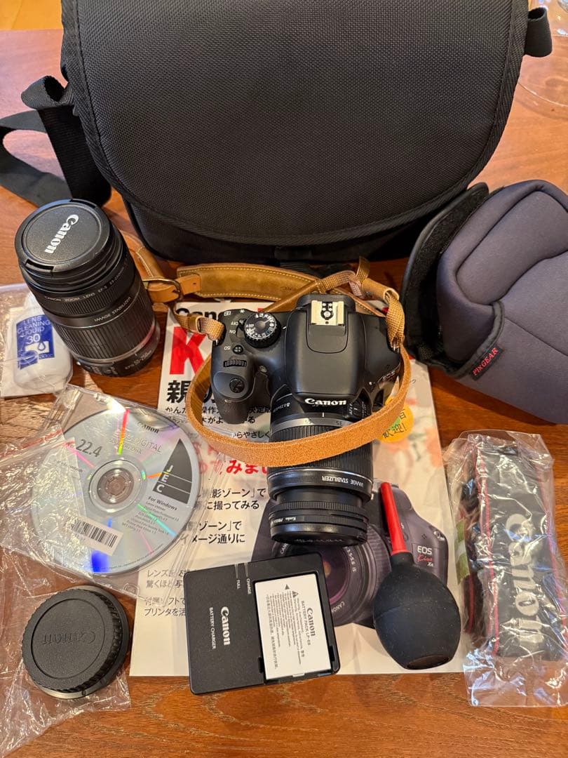 Canon EOS Kiss X4 望遠レンズ付き【美品】