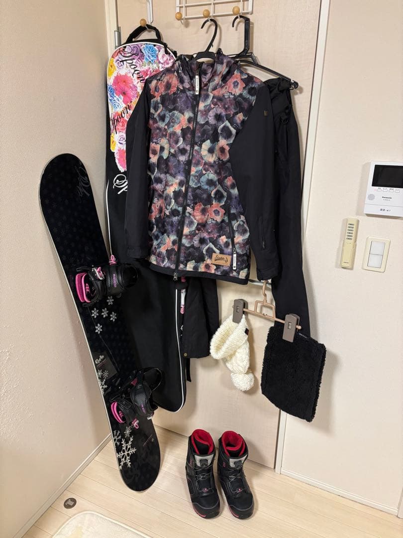 スノーボード9点セット　レディース