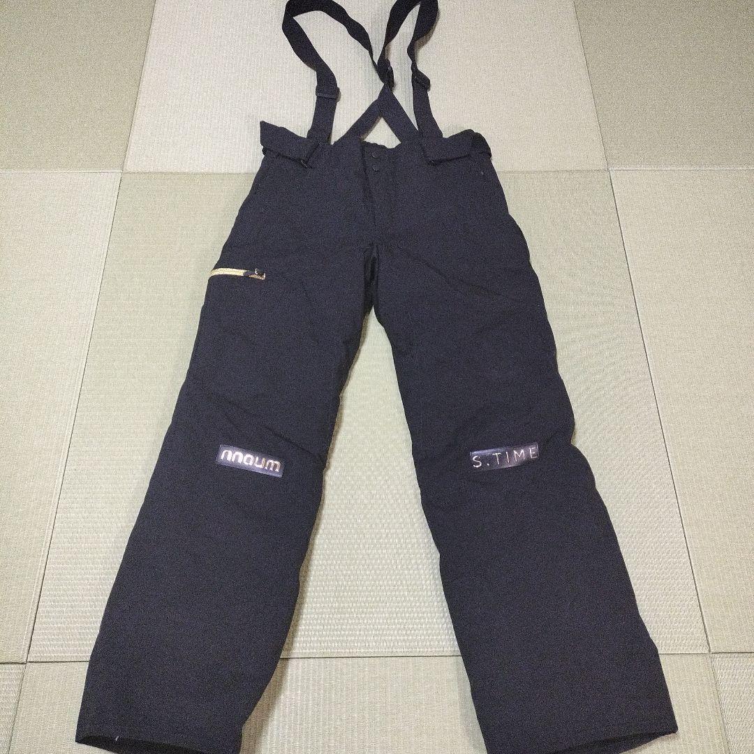 ゴールド フード付き スキーウェア