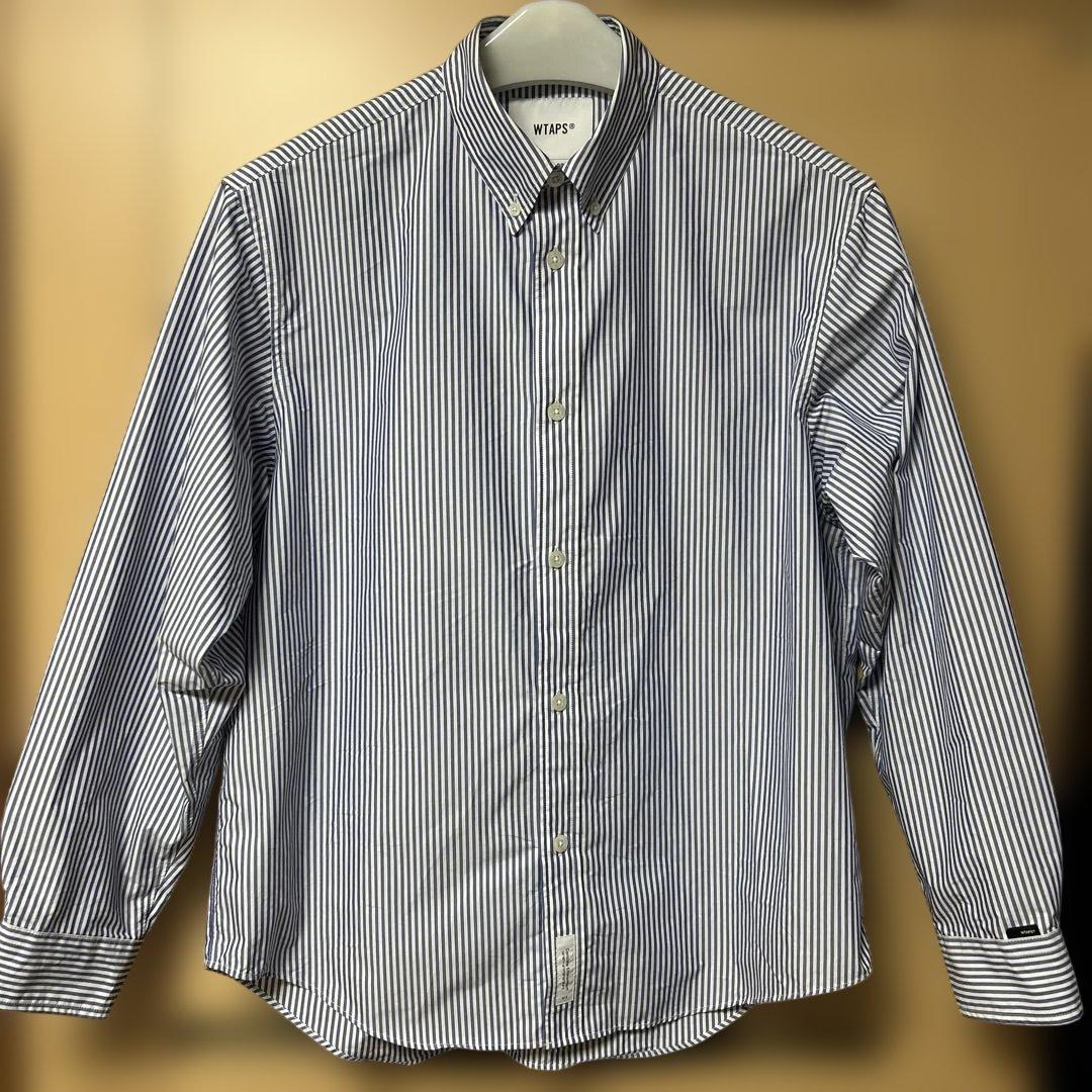 WTAPS 23ss ストライプシャツ　02