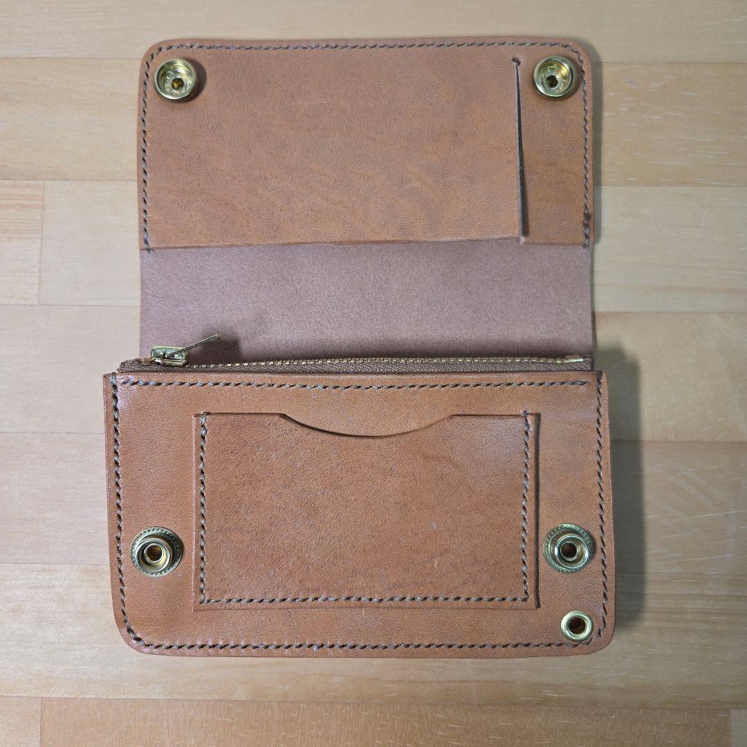 MARYAMホースバット使用　【お札を折らずに収納】ミドルトラッカーウォレット