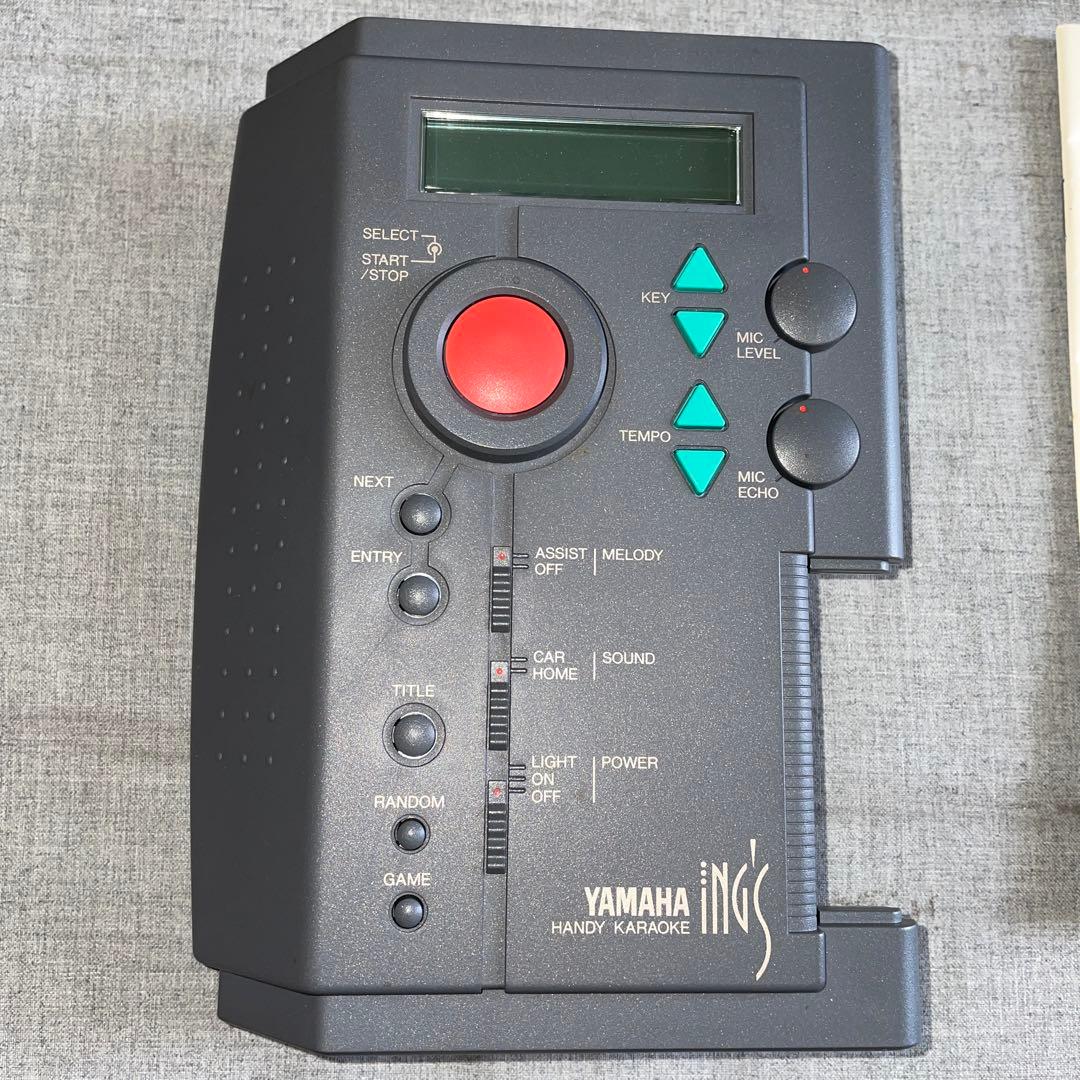 ING’S ハンディ カラオケ　HK-1　ヤマハ　カートリッジ12本 600曲