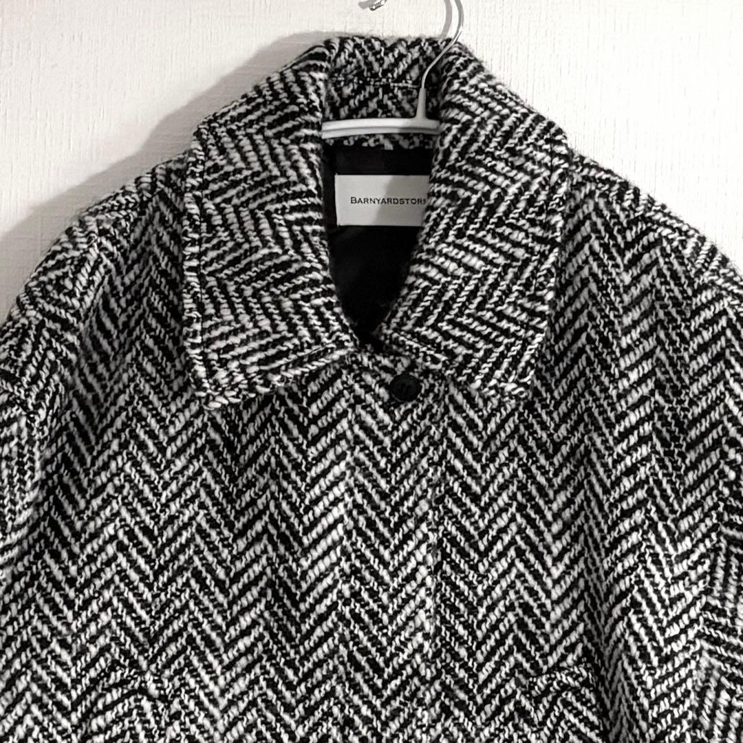 【BARNYARDSTORM 】ヘリンボーンブルゾン　ウール　ブルゾン