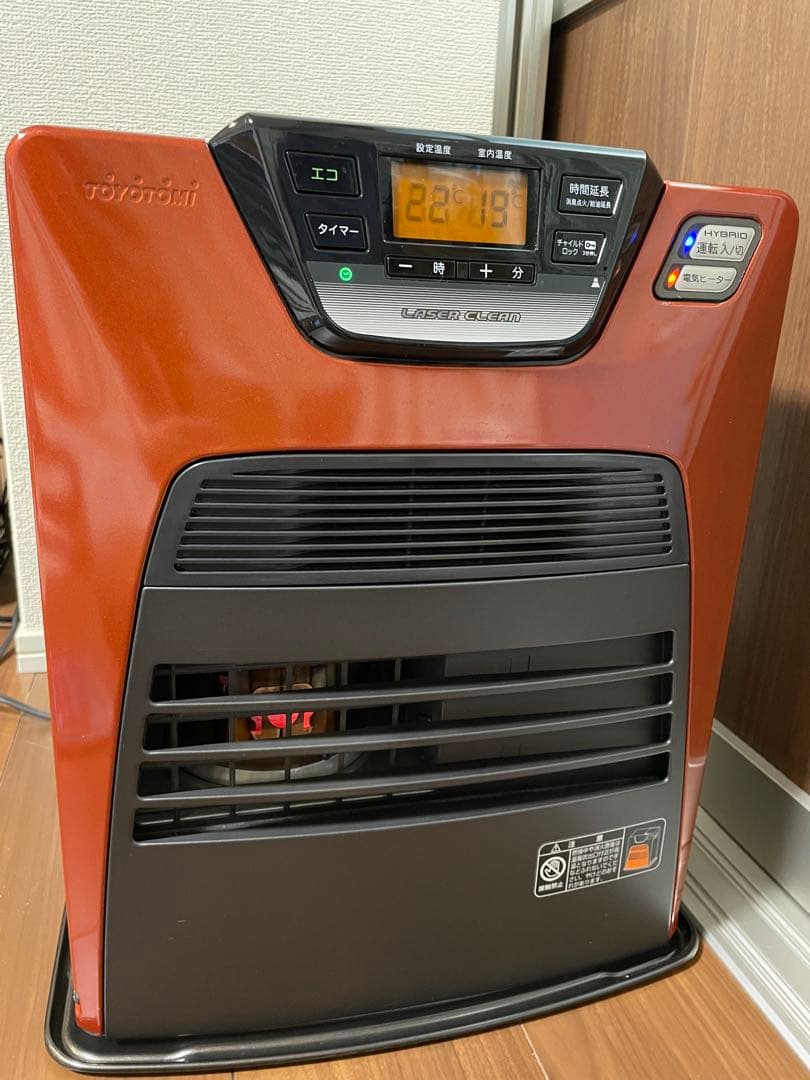 トヨトミ ハイブリッドファンヒーター　LC-HB40C-D