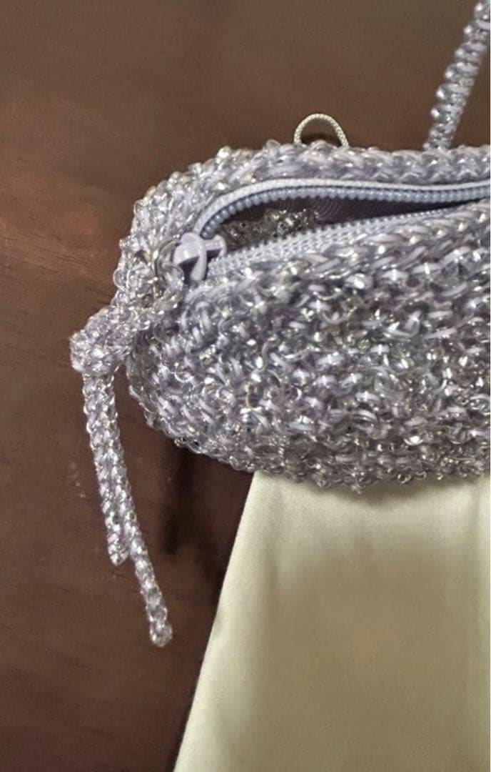 ANTEPRIMA コンフェットS完売色ラベンダーシルバー新品未使用値札付き