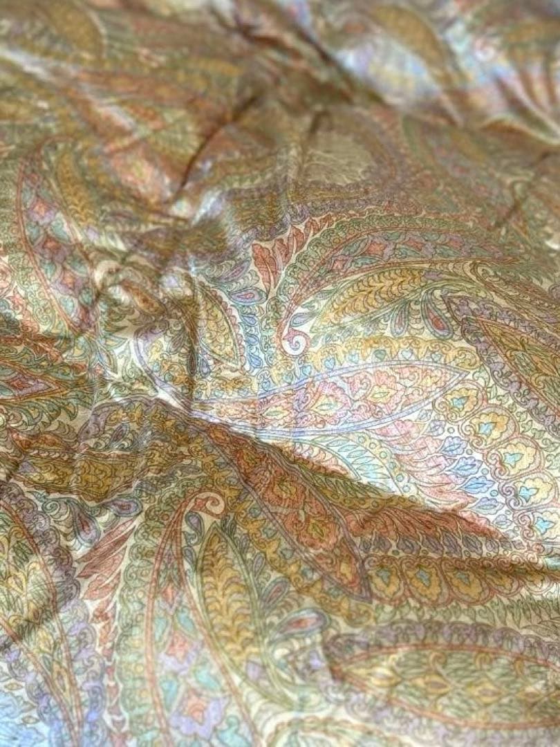 ほぼ未使用◇大阪西川＊羽毛掛け布団 ◇シングルロング