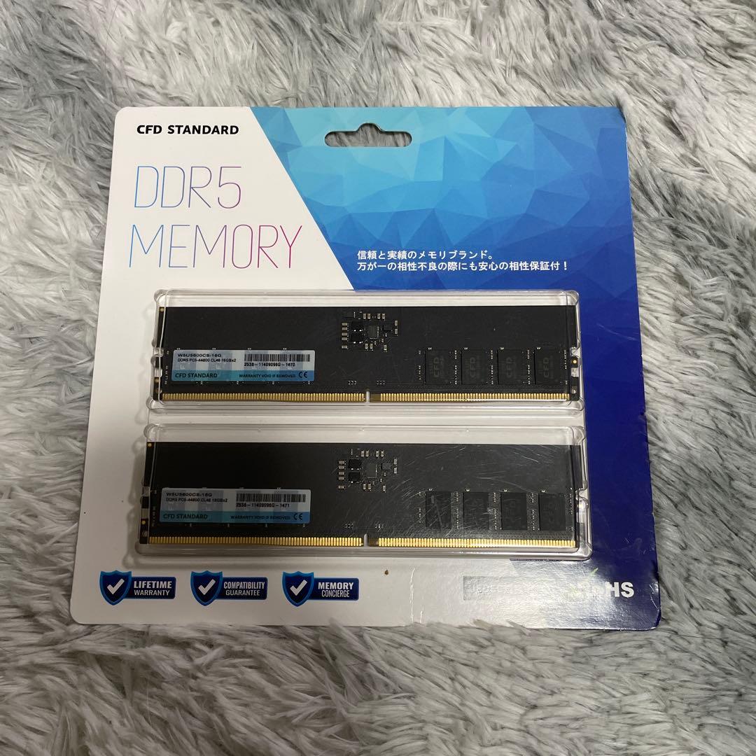 CFD DDR5 メモリー 32GB (16GBx2) PC5-48000