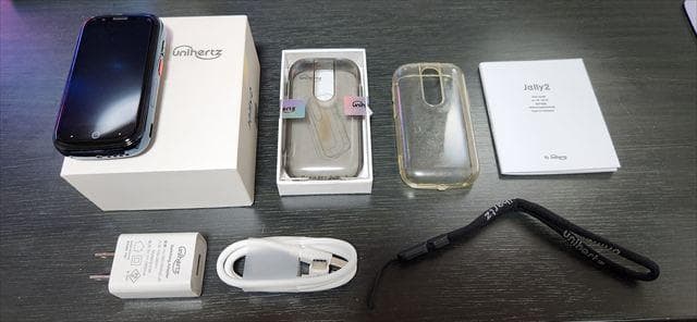 超小型スマホunihertz_jelly2メモリ6GB128GBおサイフケータイ